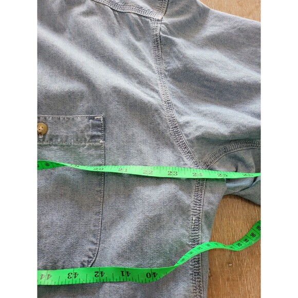 Wrangler Men's Shirt Riggs Workwear Short Sleeve, 2-Pocket Room to Move Comfort - Picture 5 of 6